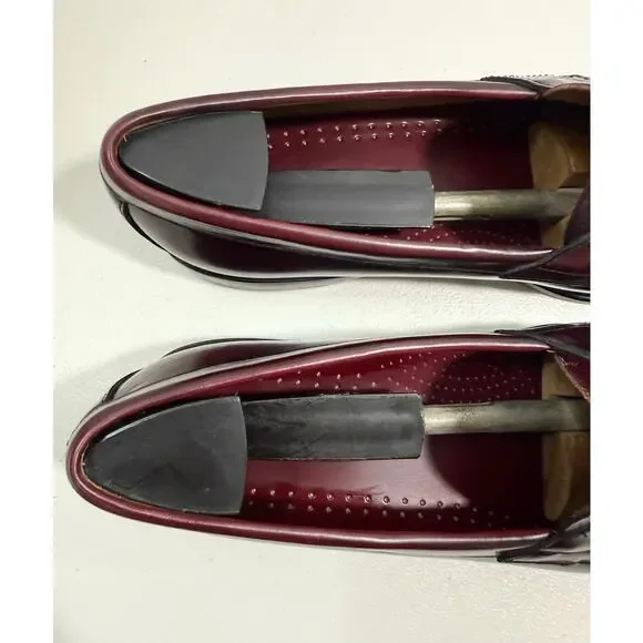 G.H. Bass Weejuns Burgundy Leather Penny Loafers Mens Size 13D Classic Slip On
